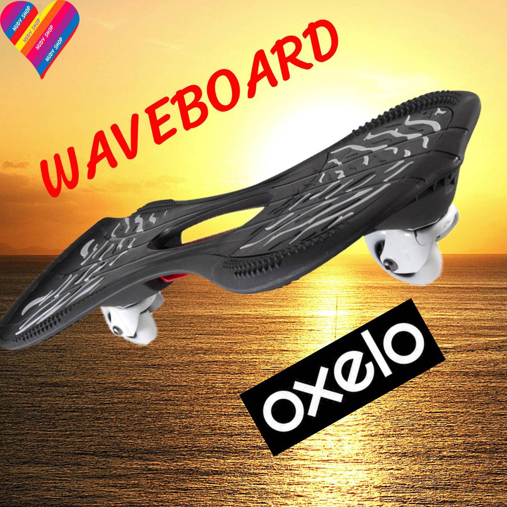 ลดสุดๆ 1999.- เวฟบอร์ด OXELO แท้ 💯% waveboard skateboard สเน็คบอร์ด snakeboard สเกตบอร์ด สเก็ตบอร์ด