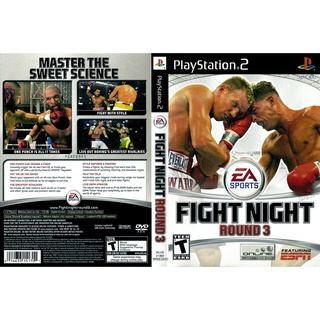 Fight Night Round 3 แผ่นเกมส์ PS2