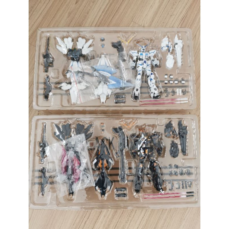 ST Model Metal Build Robot Spirit 1/144 Unicorn Gundam - Plan B Black&amp;White