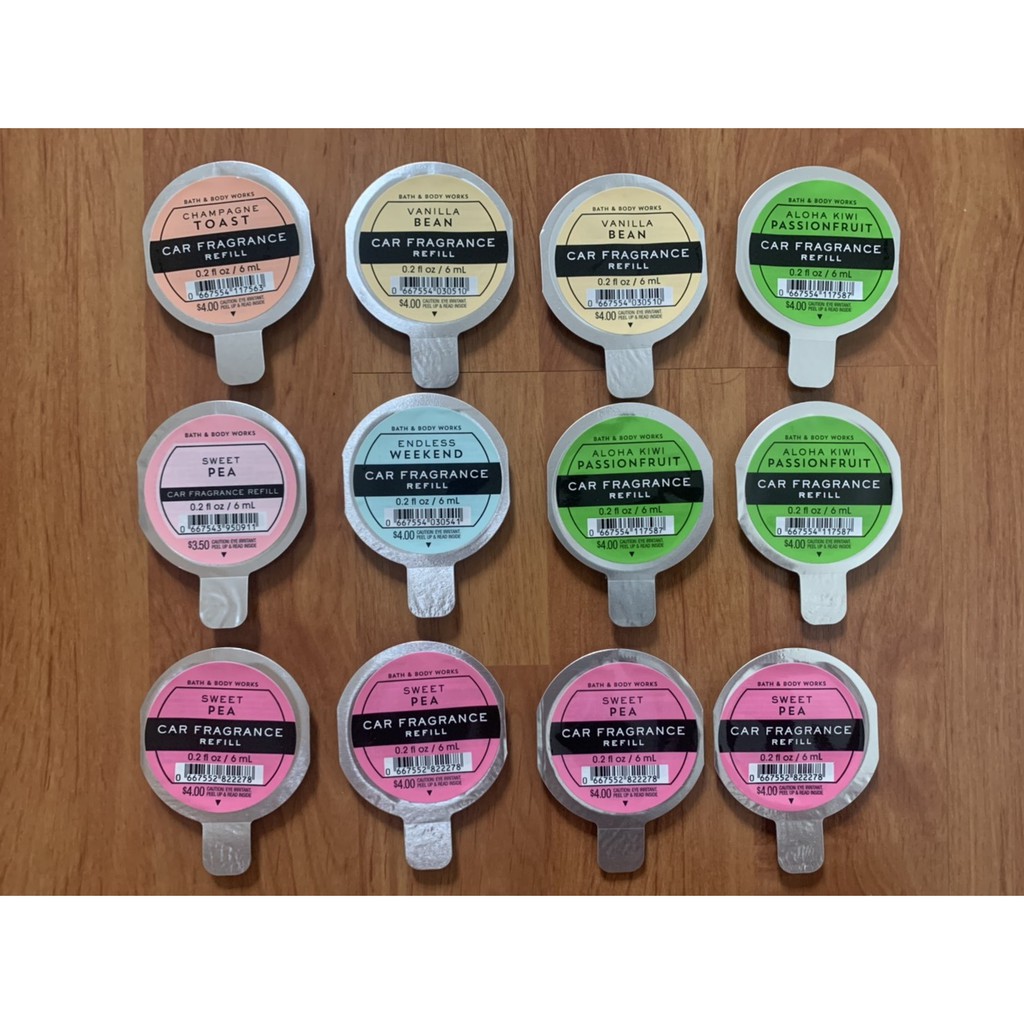 Bath and Body Works Scentportable Fragrance Refill แผ่นน้ำหอมในรถ