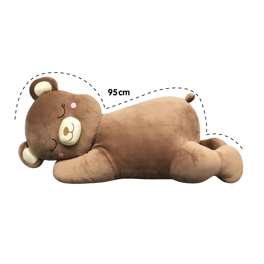 น้องหมีก้นโด่ง ตุ๊กตานุ่มนิ่ม ตุ๊กตาหมี 95cm ของขวัญ รูปที่ 2