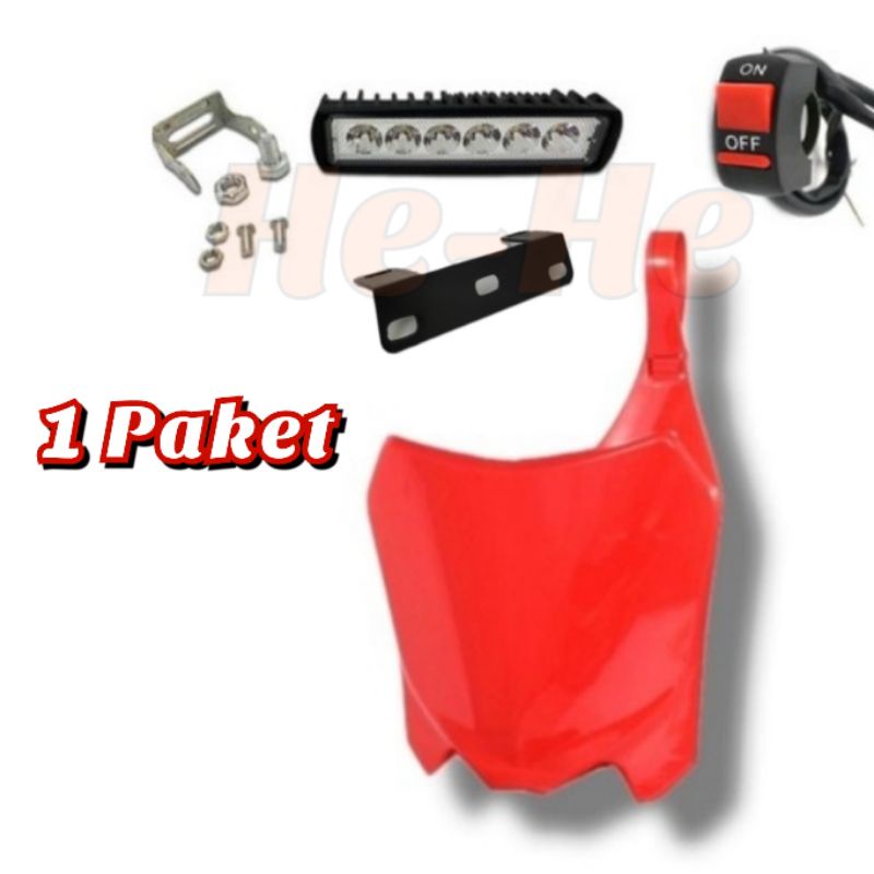 ไฟ SUPERMOTO + MOUNT & NUMBER BOARD CRF HEADLAMP SUPERMOTO HEADLAMP