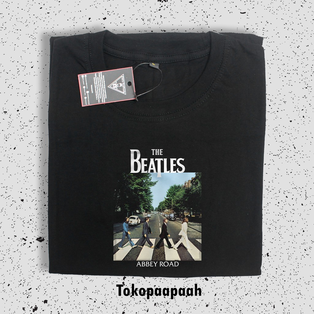 เสื้อยืด The BEATLES ABBEY ROAD BAND