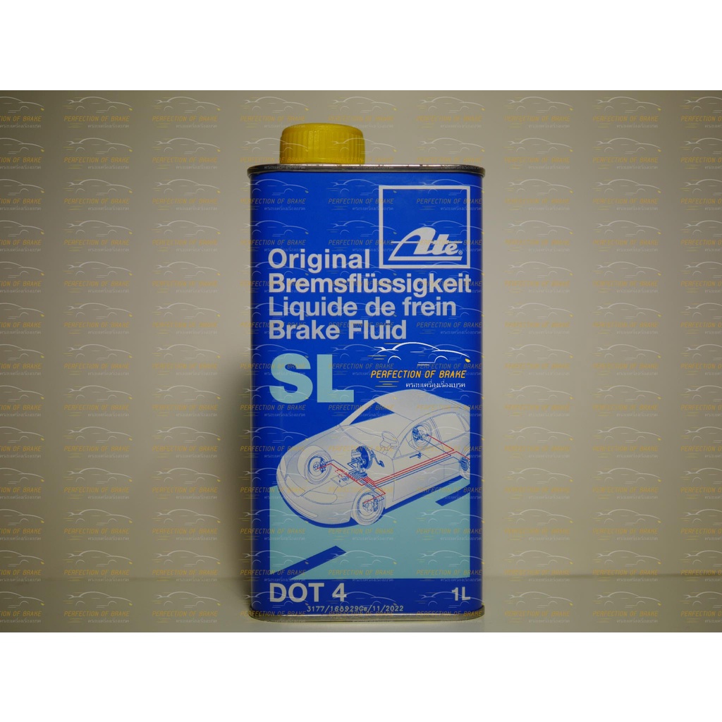 Ate น้ำมันเบรค Ate Dot 4 SL / SL6 ขนาด 1 ลิตร