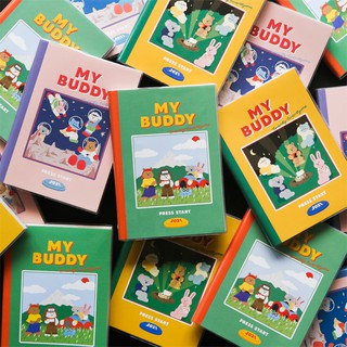 [ลด 15% ใส่โค้ด RPNLZR9A] 2021 My Buddy Diary  *พร้อมส่ง* สมุดแพลนเนอร์รายสัปดาห์สุดน่ารัก  Dailylike