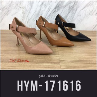 HYM-171616 รองเท้าส้นสูงหัวแหลม