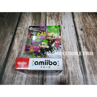 Amiibo Splatoon Boy Neon Green Brand New มือ 1