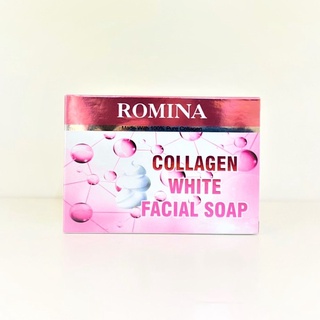 Romina Collagen white Facial soap 100g สบู่ โรมีน่า