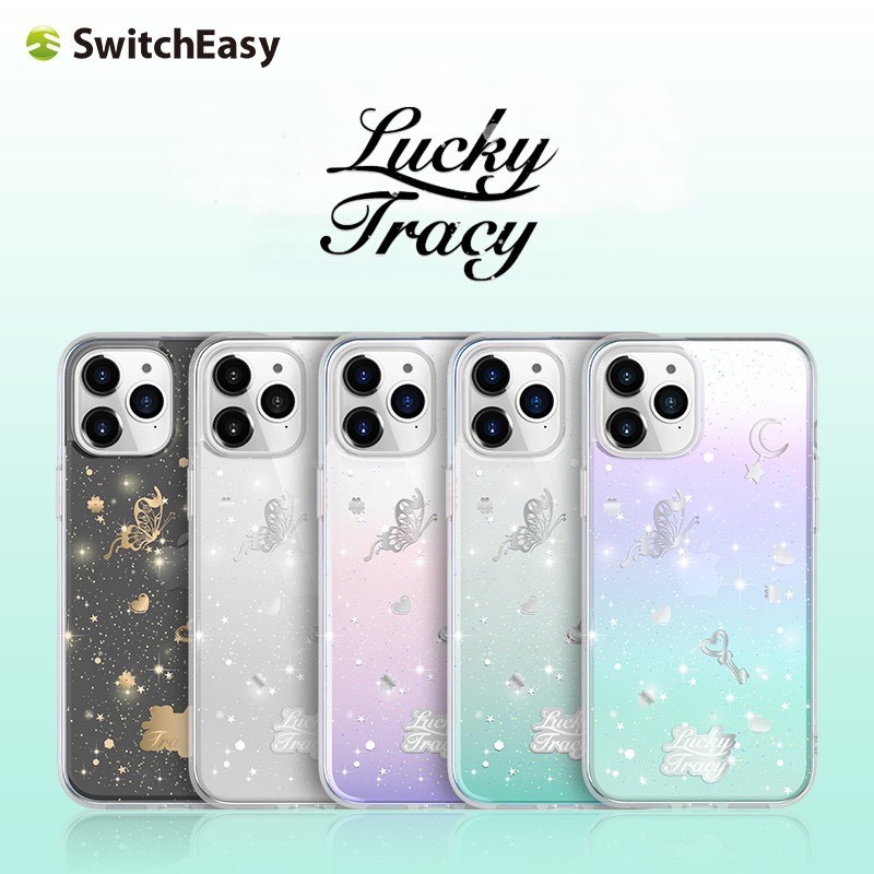 SwitchEasy Lucky Tracy เคสใสกันกระแทก 3 มิติ สำหรับ iPhone 12 Pro MAX / 12 Pro / 12 / 12 Mini