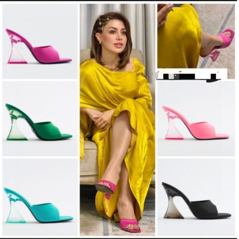 รองเท้าแตะ HEELED สําหรับผู้หญิง 02 ZRS 7483 (ขนาดก่อนสั่งซื้อ)