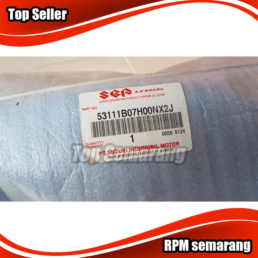 FRONT FENDER SMASH 110 CARBON FK110 SERIES ORIGINAL SUZUKI