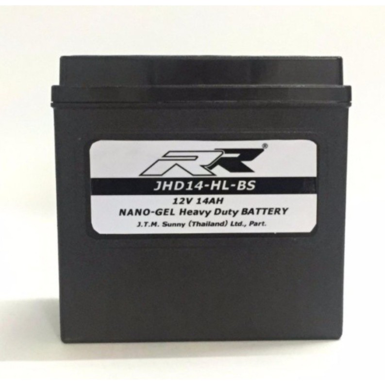 แบตเตอรี่ํYTX 14 HD JHD14 883 1200 BM r1200r GS 1200  ทนทาน แบบเจล นาโน Nano gel แบตเตอรี่บิ๊กไบค์ #