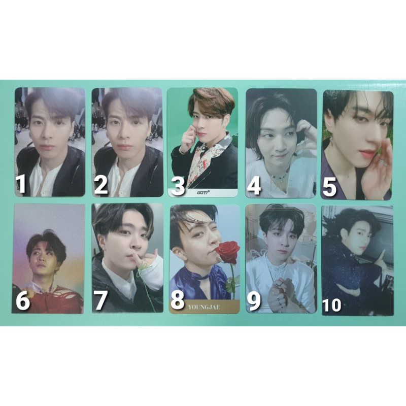 การ์ด got7 ของแท้ (official card got7)