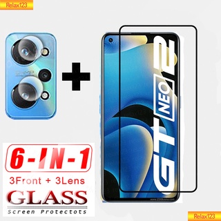 ฟิล์มกระจกนิรภัยกันรอยเลนส์กล้อง 2 In 1 สําหรับ Realme GT Neo 2 Neo2