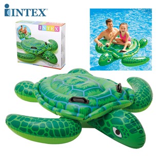 SST  INTEX แพเป่าลม Lil’ Sea Turtle Ride-On แพยางเป่าลม แพยาง รุ่น 57524 แพยางเป่าลมใหญ่ ห่วงยางเป่าลม แพยาง แพห่วงยาง ส