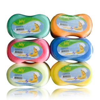 ฟองน้ำถูตัว 12 ชิ้น.