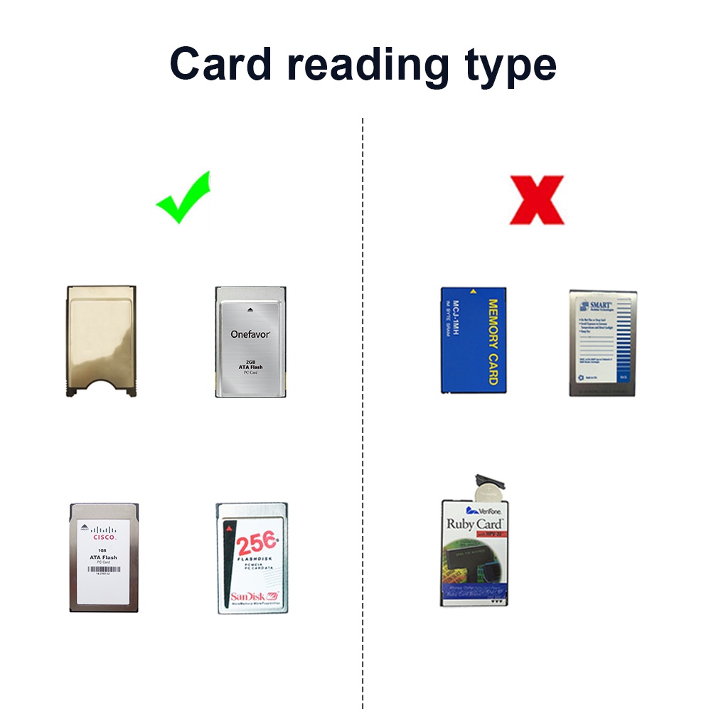 SZBJ USB2.0 MetalPCMCIA Card Reader plug and play flash card read
