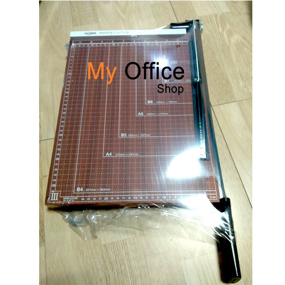 เครื่องตัดกระดาษ Hawk ขนาด B4