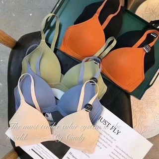 สินค้าพร้อมส่ง เสื้อชัั้นในไร้โครง ฟองบาง ดีไซน์น่ารัก สวมใส่สบาย ราคาถูก ❌เสื้อในและกางเกงในขายแยก❌