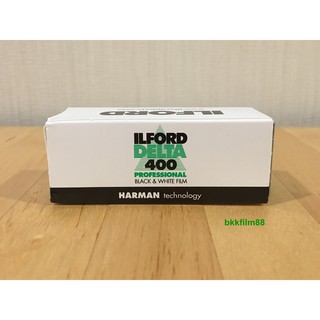 ฟิล์มขาวดำ Ilford Delta 400 Professional 120 Black and White Film ฟิล์มถ่ายรูป ฟิล์ม Hasselblad Rolleiflex Lubitel