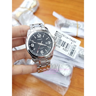 CASIO รุ่น MTP-1314D-1A นาฬิกาข้อมือ กันน้ำ ดีไซน์สวย มีสไตล์ ทนทาน ใช้งานได้นาน สินค้าคุณภาพ