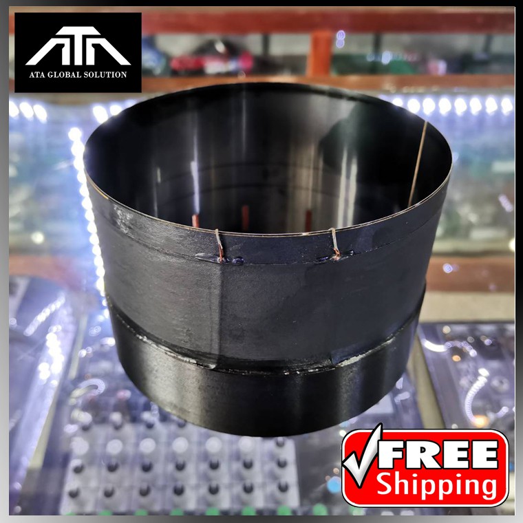 ว้อย ลำโพง Voice Coil วอยล์ลำโพง สำหรับ 21" GIP 2125 วัดวงรอบนอกได้ 130mm. วัดวงรอบในได้ 125mm. ความ