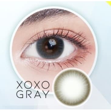 คอนแทคเลนส์ รุ่น XOXO สีน้ำตาล เทา