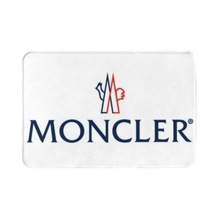 Moncler logo (3) พรมเช็ดเท้า กันลื่น ผ้าสักหลาด ดูดซับน้ํา แห้งเร็ว 16x24 นิ้ว สําหรับห้องน้ํา พร้อมส่ง