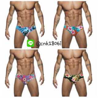 กางเกงว่ายน้ำ ลายดอกไม้ ลายใบไม้ OBEACHSPORT Swimwear Flower print