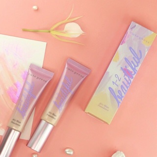 รองพื้นคิวเพลส  1-2 Beautiful Airy Matte (ของแท้ล็อตใหม่)