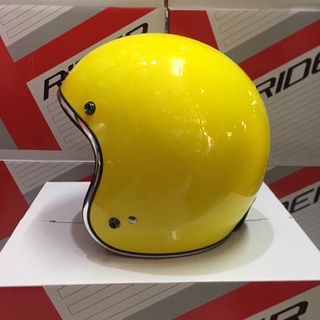 หมวกกันน็อคVintage Yellow เหลืองเงา