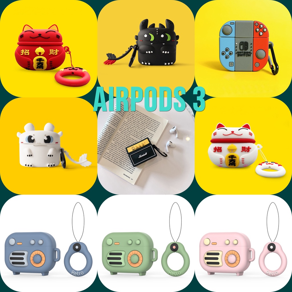 เคส Airpods 3 ลายสัตว์น่ารักมากมาย