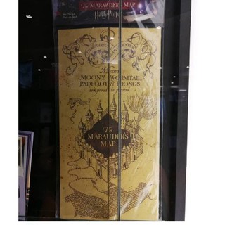 harry potter The Marauders map แฮร์รี่ พอตเตอร์ แผนที่ตัวกวน