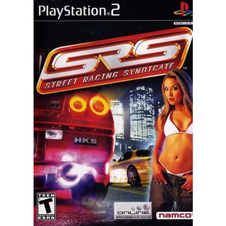 SRS: Street Racing Syndicate แผ่นเกมส์ ps2