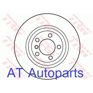 จานเบรค หน้า BMW E46 325I, 330I 2000-2005 DF4166 TRW ราคาต่อใบ