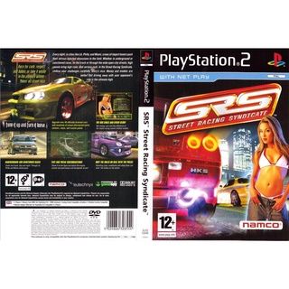 SRS - Street Racing Syndicate แผ่นเกมส์ PS2