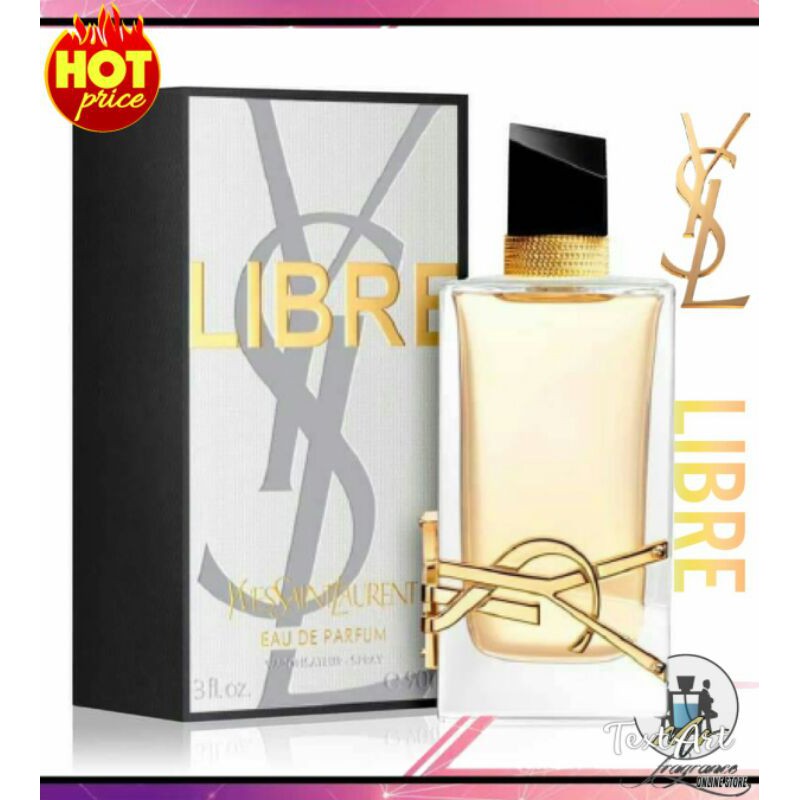 น้ำหอม#น้ำหอมแท้#รับประกันของแท้ YSL Libre Eau De Parfum 90มืล