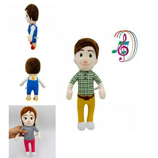 ของเล่นตุ๊กตา Cocomelon Cocomelon JJ Family Stuffed Dolls เสริมการเรียนรู้เด็ก