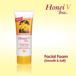 Honei V BSC Facial Foam 100 กรัม(แถม ลิป)