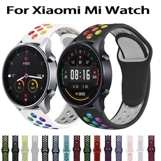 สายรัดสายนาฬิกา แบบซิลิโคน สำหรับ Xiaomi Mibro Air Mi Watch นาฬิกา สมาร์ทวอทช์