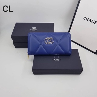 กระเป๋าตังค์ชาแนลซิบรอบใบยาว Chanel เป๋าสตางค์ กระเป๋าตังชาแนล