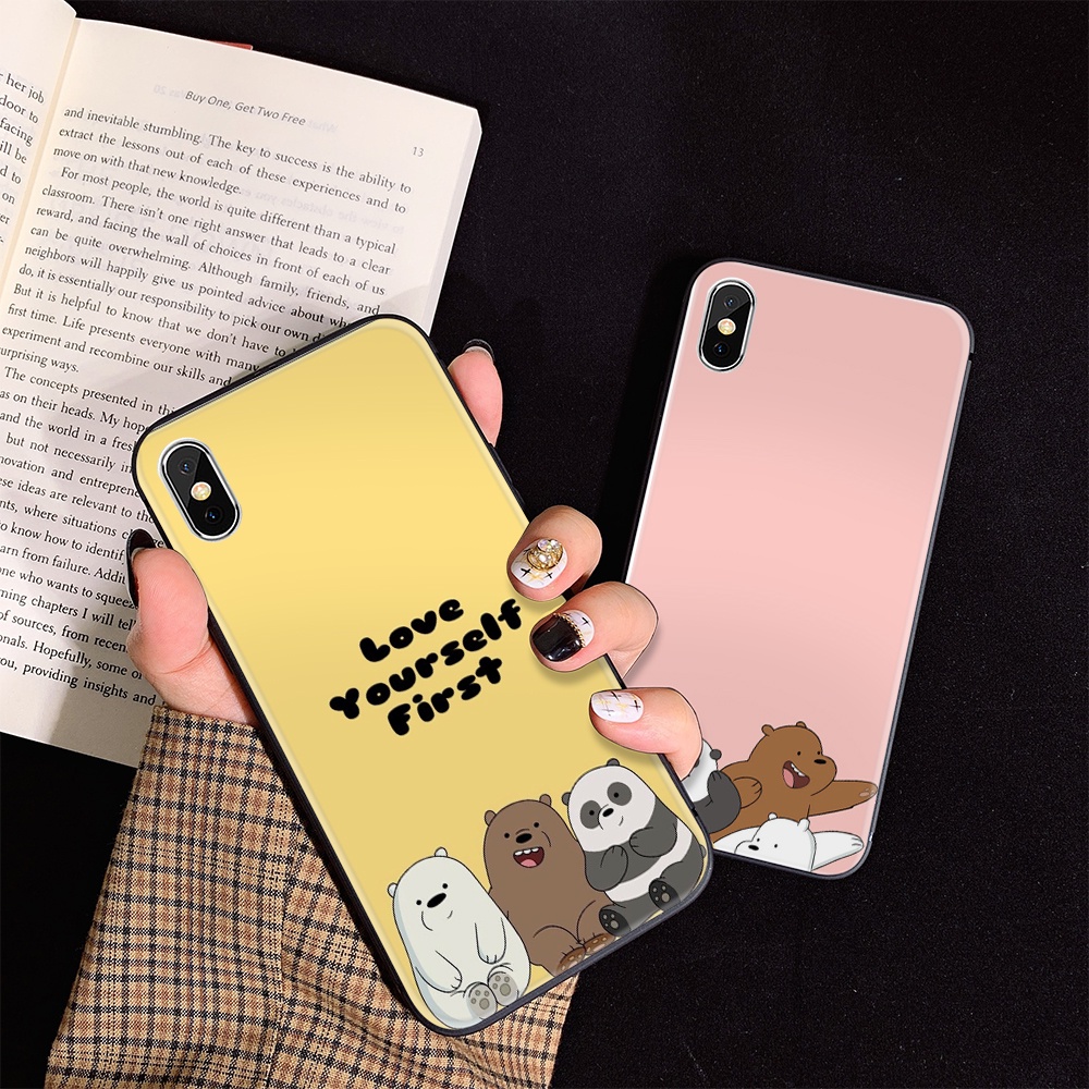 iPhone 12 Mini 11 Pro XR XS Max Soft Case B28 Comic We Bare Bears ...