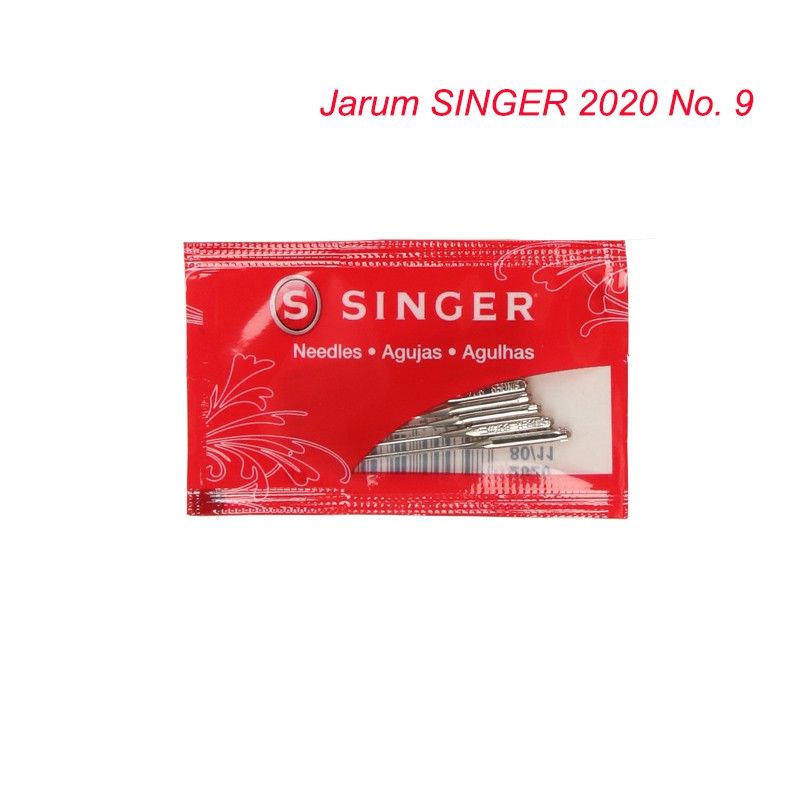 MESIN ORIGINAL SINGER BRAND SEWING MACHINE NEEDLES / PORTABLE MACHINE NEEDLES / เครื่องเครื่องจักรสี