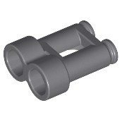 [714] ชิ้นส่วนเลโก้ Lego Part Minifigure, Utensil Binoculars Town (30162) ราคา/ชิ้น