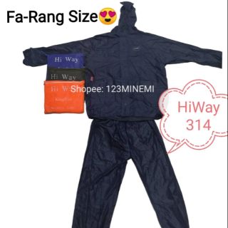 Fa-Rang​ size​ 🎀ชุดกันฝนขนาดใหญ่🎀 HiWay314