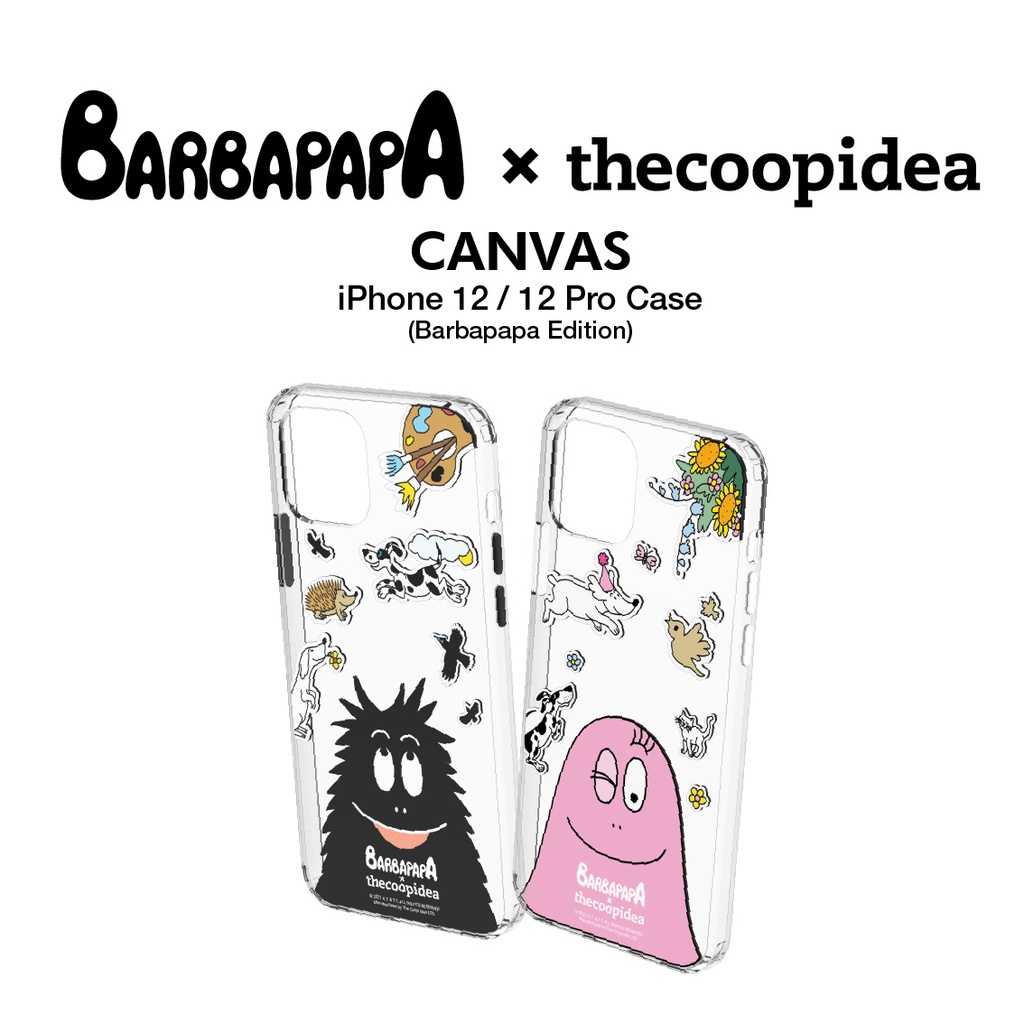 thecoopidea x Barbapapa CANVAS iPhone 12 Pro Max Case - Barbapapa / Barbabeau