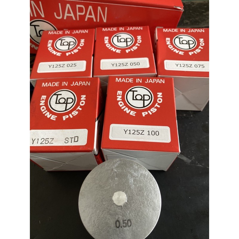 Y125Z 125 Y125ZR YAMAHA TOP PISTON JAPAN STD 0.25 0.50 0.75 1.00 1.25 1.50 1.75 2.00