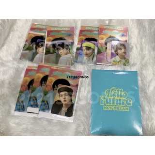 พร้อมส่ง MD Hello Future - NCT Dream / epoxy hologram/ 3d lenti / AR ticket