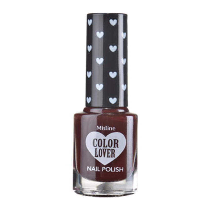 มิสทิน ยาทาเล็บ คัลเลอร์ เลิฟเวอร์ โรส NO.10-MISTINE COLOR-LOVER ROSE NAIL-POLISH 6-ML นำเข้า