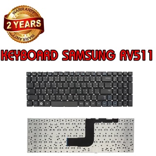 รับประกัน 2 ปี KEYBOARD SAMSUNG RV511 คีย์บอร์ด ซัมซุง RV509 RV520 RC530 RC510 RV518 RC512